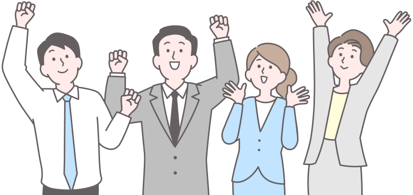 サポートする人々